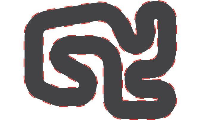 dallas track map